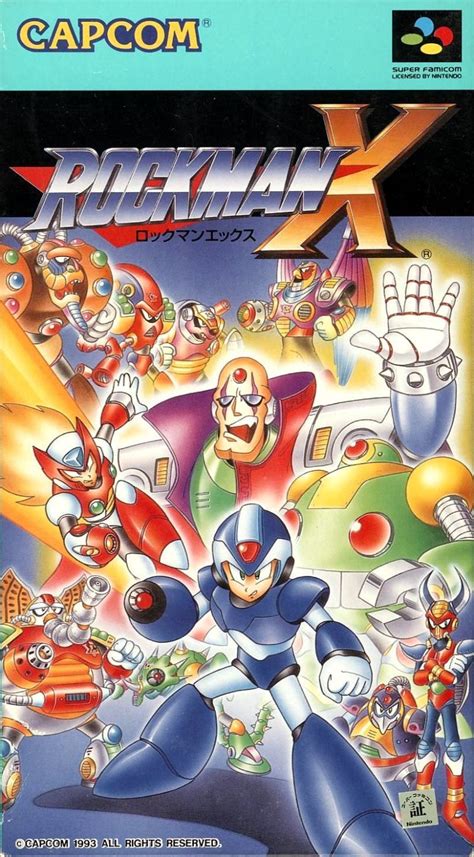 mega man x box art.